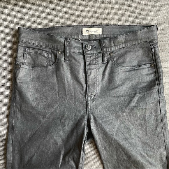 Madewell 9” High-Rise Skinny Jeans: Coated Edition - Picture 3 of 7
